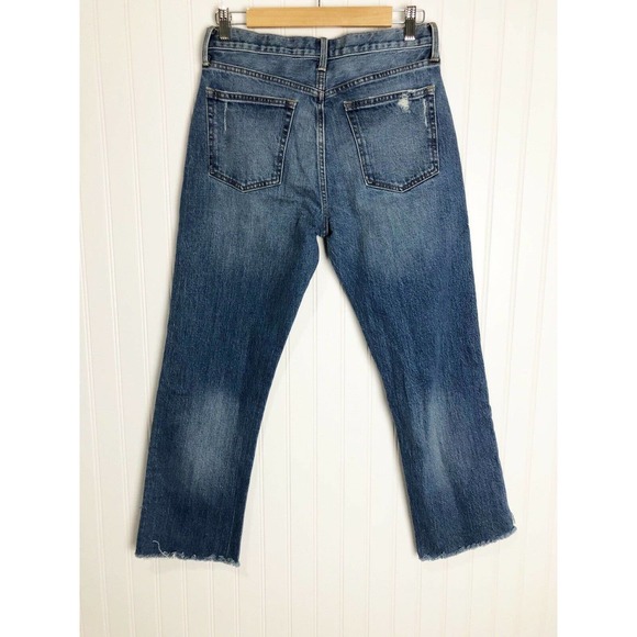 Gap Cone High Button Fly Straight Jeans 28 Tall - Picture 2 of 5